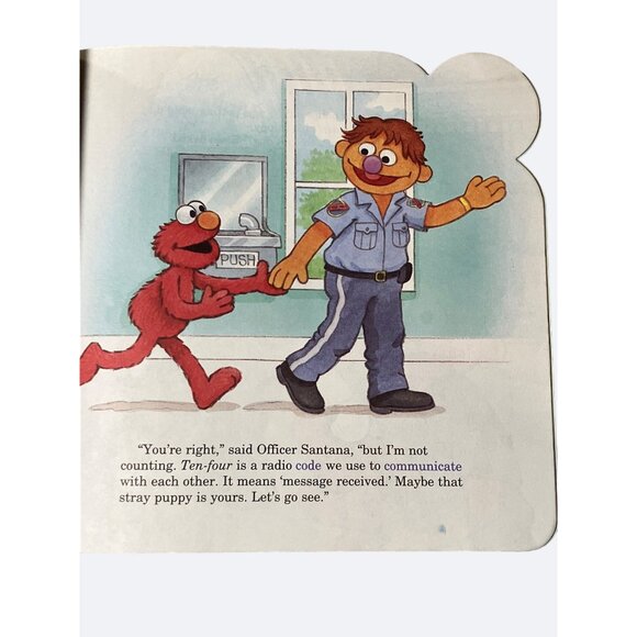 Sesame Street books The Police Station and 123 Sesame Street - Picture 4 of 14